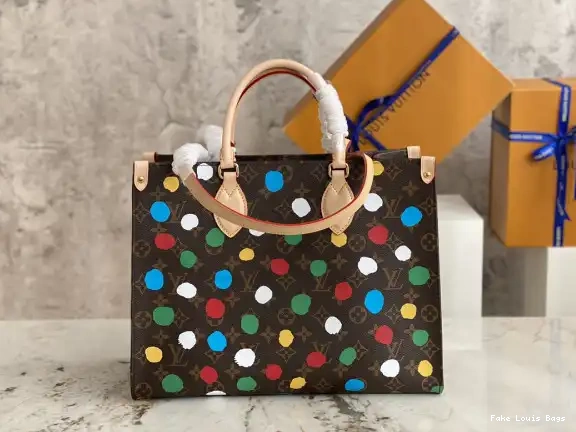 Fake Louis Bags MM YK ONTHEGO VUITTON LOUIS X 0510